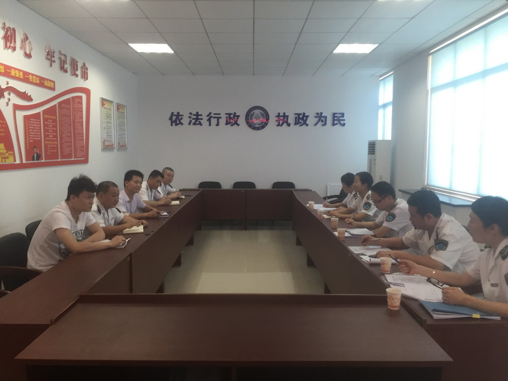 市卫生计生综合监督执法局对我区卫生计生执法工作半年考核