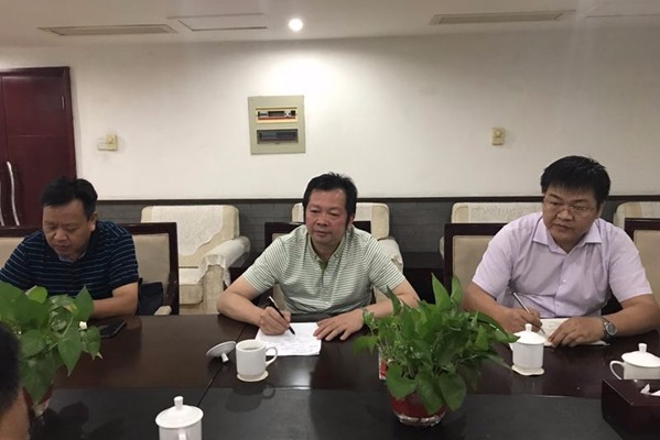 省环境保护督察二组来攸督查环保工作