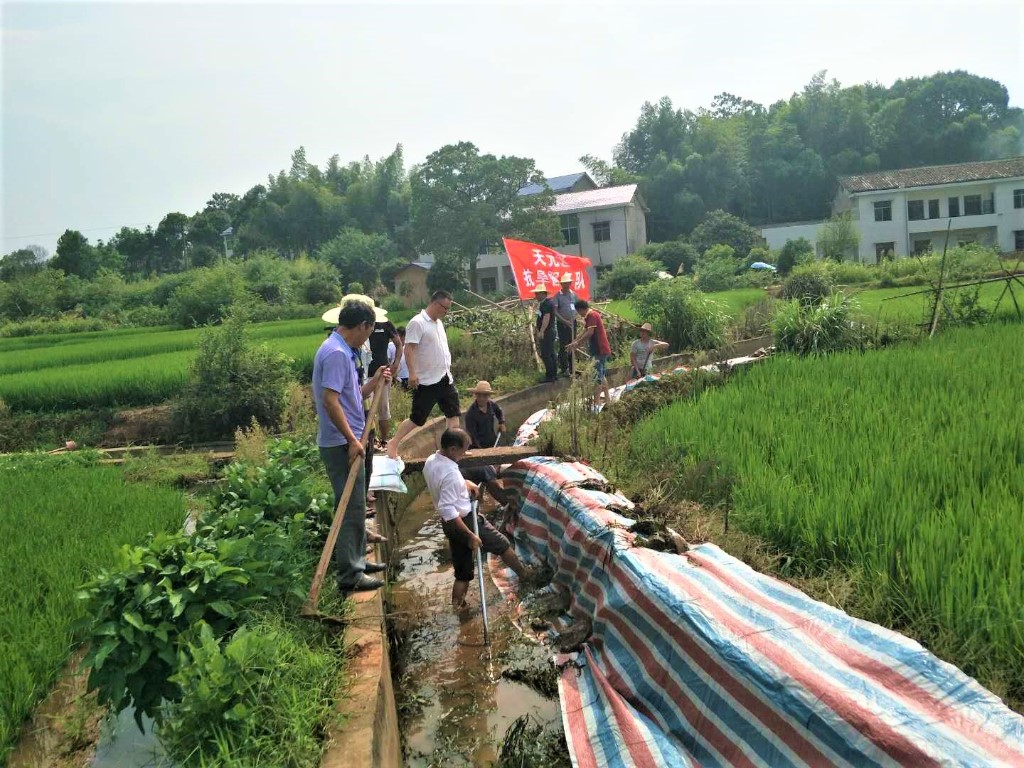 天元区疏渠抗旱保丰收