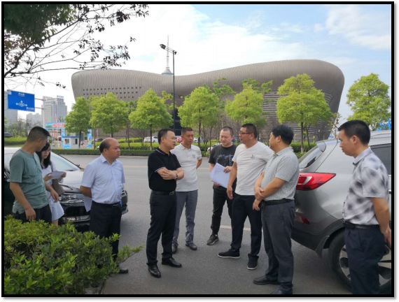 李晓彤局长带队督查“拆违控违月”活动开展情况