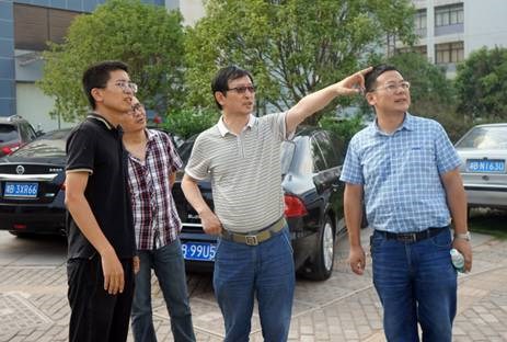 市住建局副局长刘骏清一行调研特色城镇建设工作