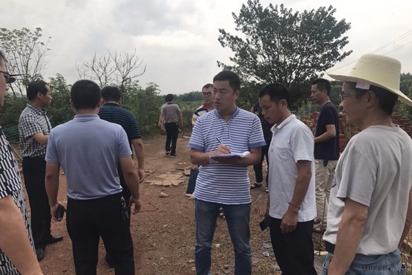 省环境保护督察二组来攸督查环保工作