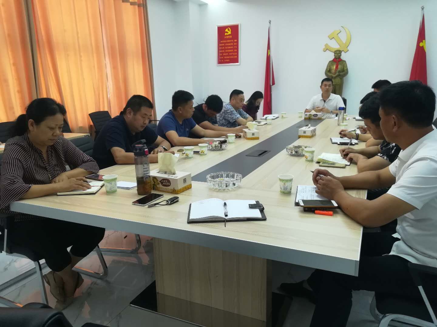 荷塘区乡镇街道认真落实配合省环保督察工作