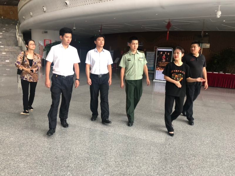 周天浩副区长带队检查旅游、文化场所 安全生产