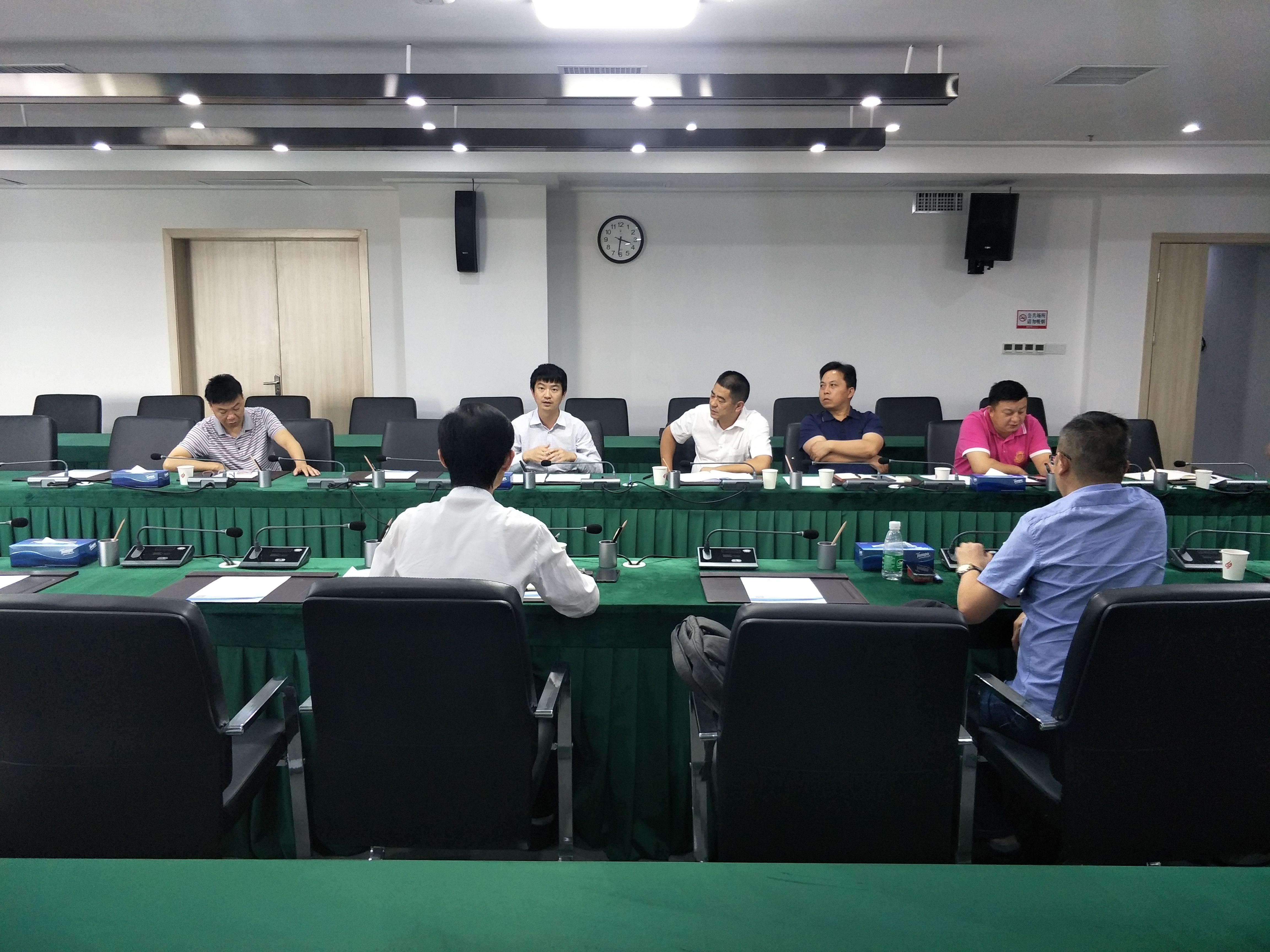 南京安元科技来我区就安全产业园项目进行洽商
