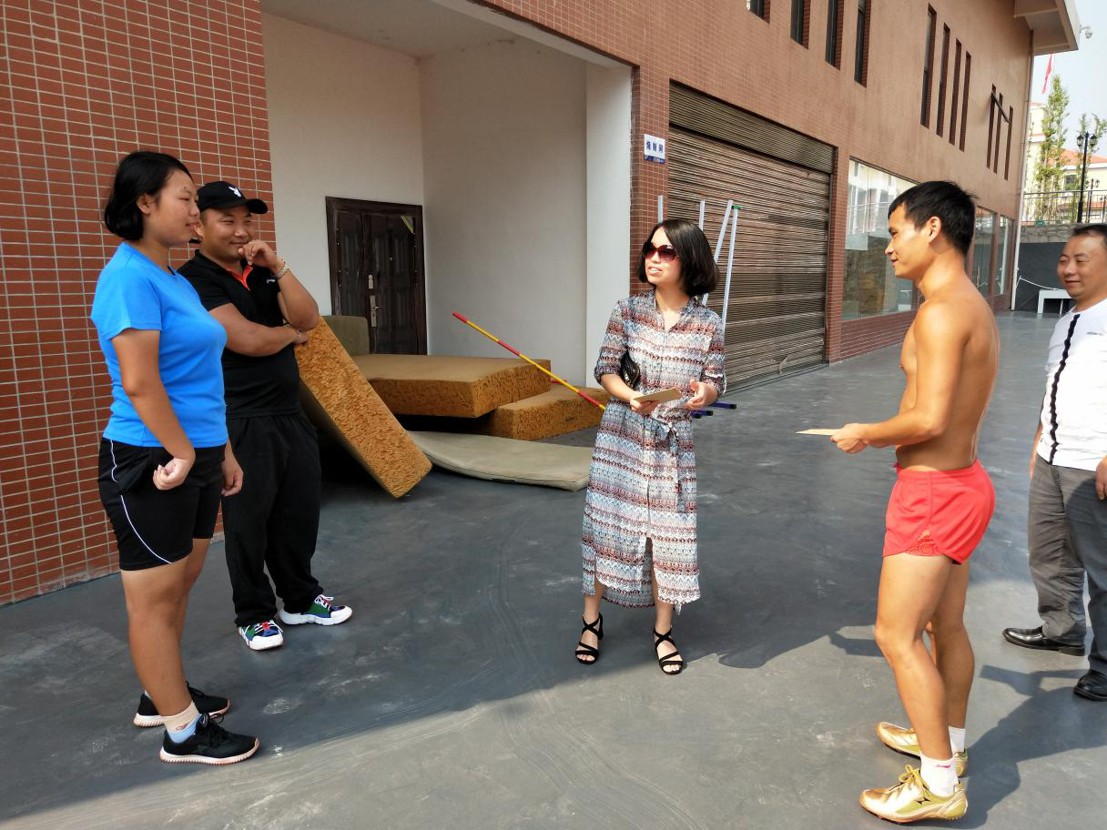 天元区残联：看望慰问省第十届残运会运动员