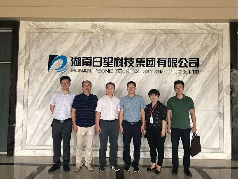 市工商联考察走访我区非公企业湖南日望科技集团有限公司