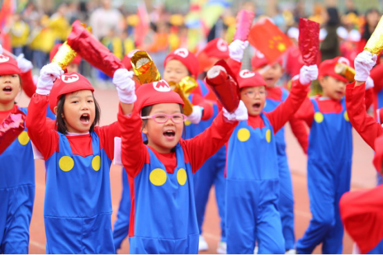 天元小学运动会开幕式，很精彩！