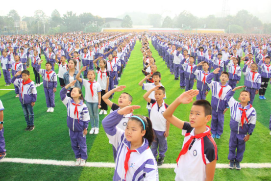 守一寸净土，绘少年蓝天 ——天元小学第六周国旗下讲话