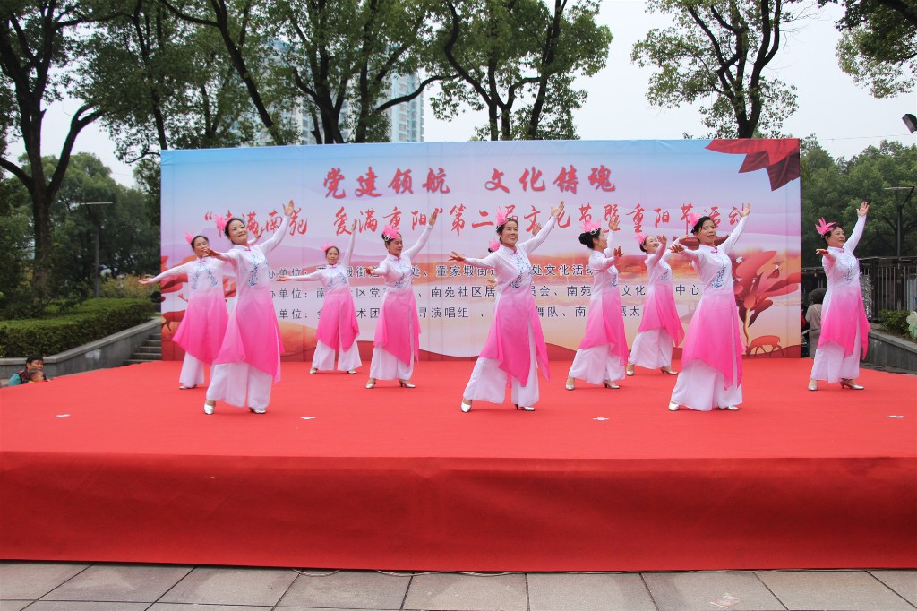 董家塅街道举办“情满南苑•爱满重阳”第二届社区文化节暨重阳节活动