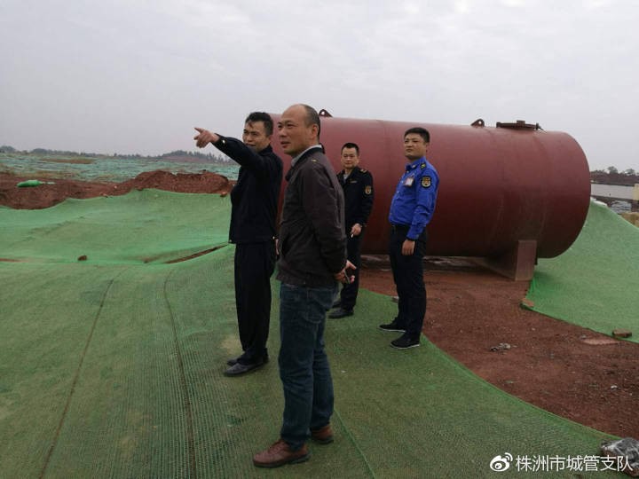 扬尘治理，我们在行动——株洲市城管支队开展扬尘治理突击检查