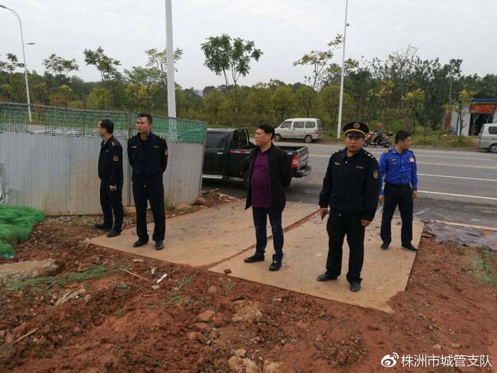 扬尘治理，我们在行动——株洲市城管支队开展扬尘治理突击检查