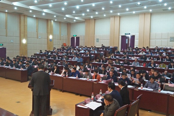 县人大常委会组织召开2018年度专项工作评议大会 6家单位受评