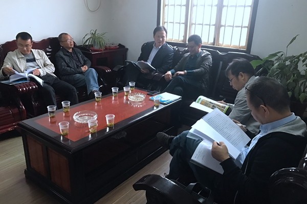 省农委督查组来攸督查种子种苗基地建设项目