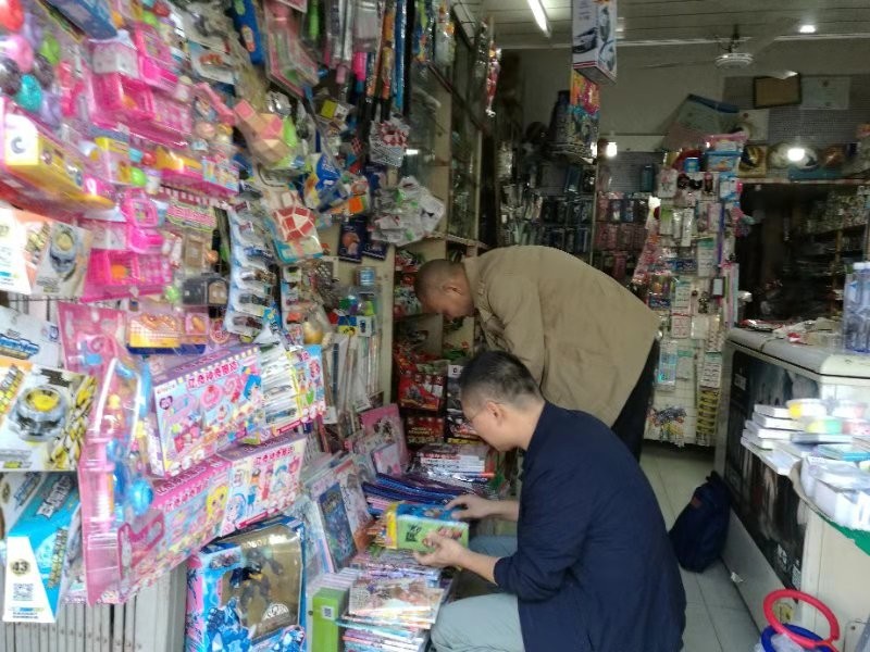 区文体旅局开展校园周边环境检查
