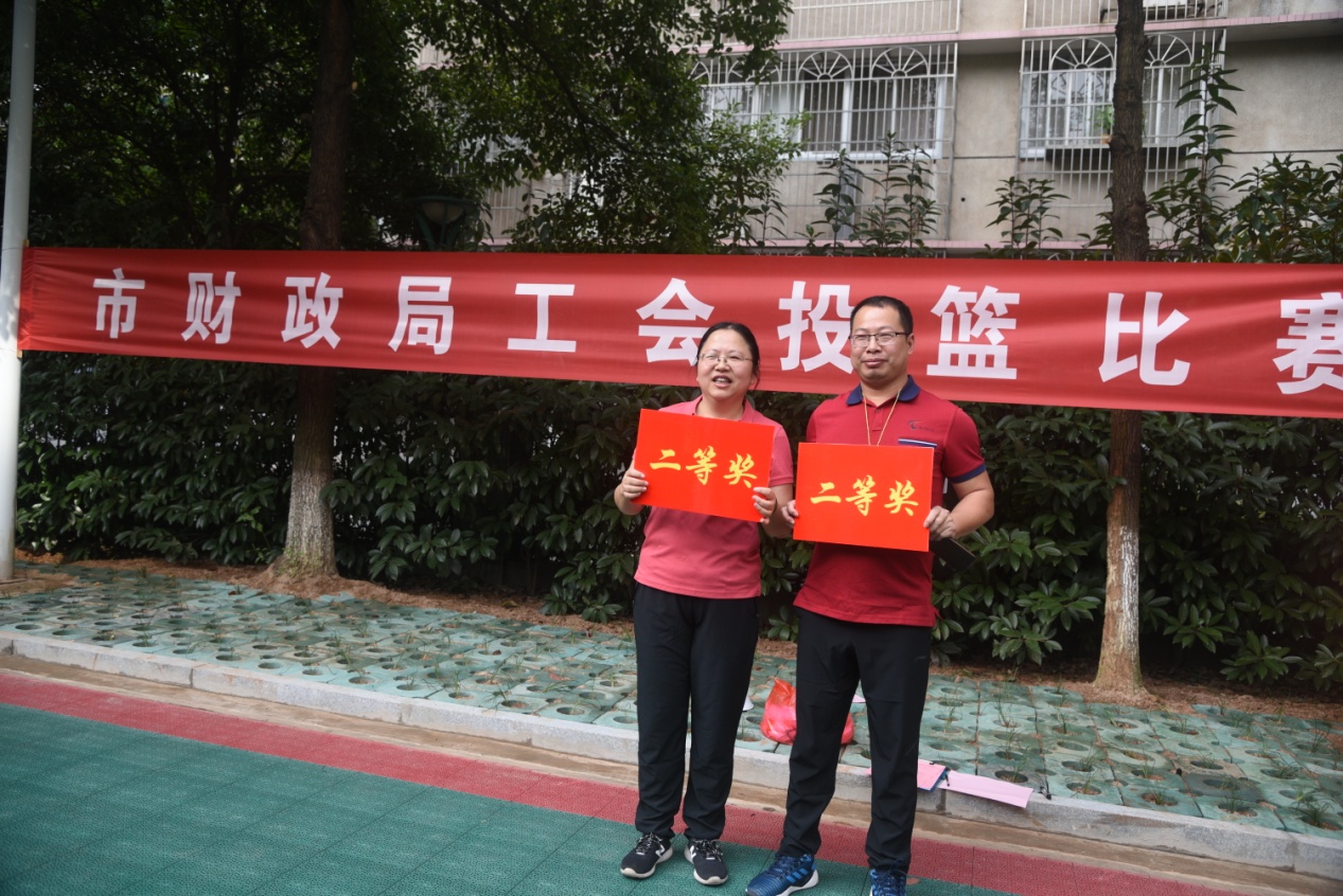 市财政局工会"激情投入，乐在其中"投篮比赛圆满成功