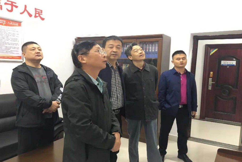区人大常委会主任肖支前一行调研龙泉街道项目建设