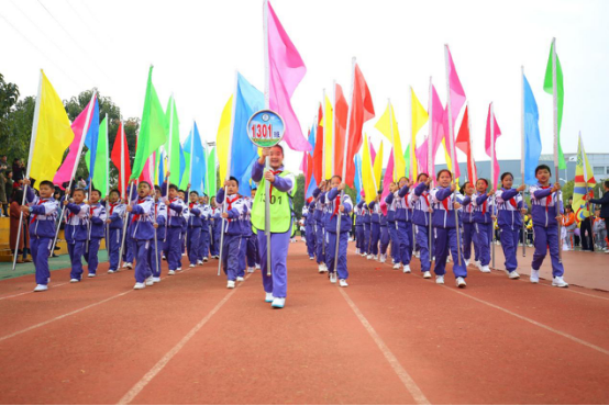 天元小学运动会开幕式，很精彩！