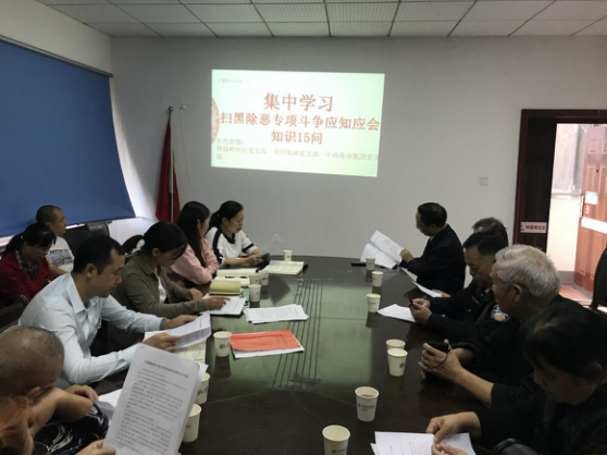 “主题党日 ”活动，为文明城市添彩、扫黑除恶加力