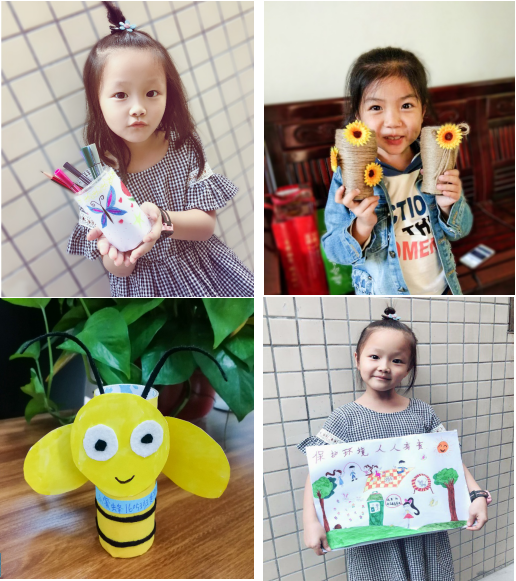 凿石小学“守一寸净土，绘少年蓝天” 环保活动