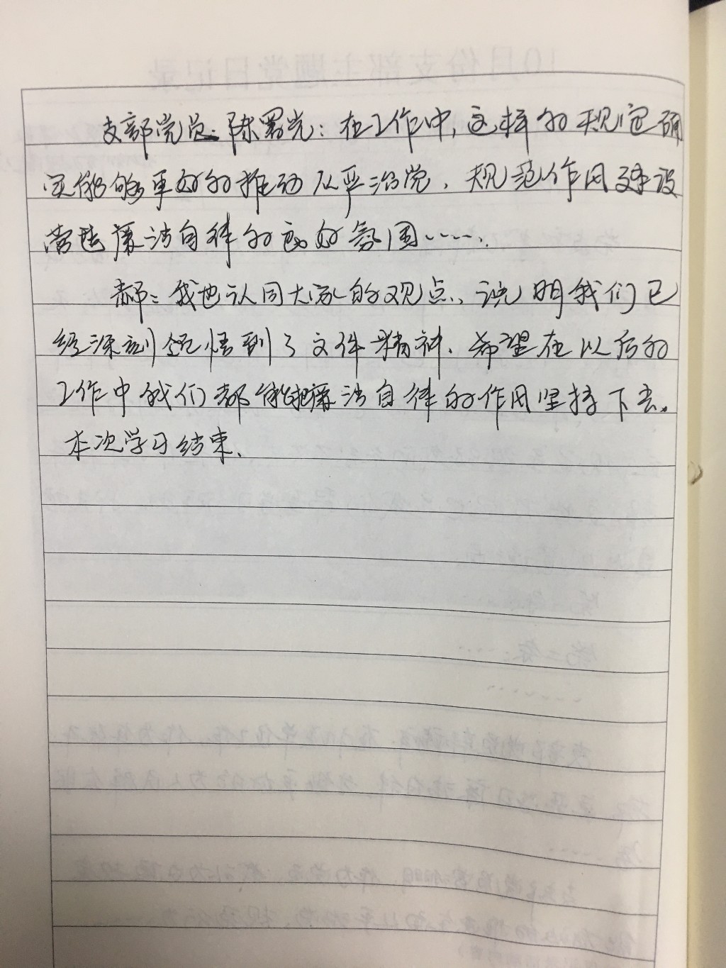 10主题党日活动