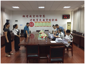 芦淞区开展学校卫生专项检查<二>
