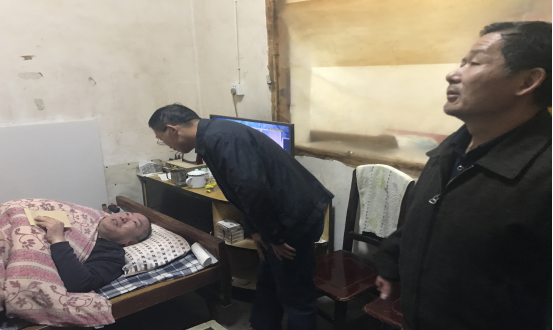 区人大常委会主任肖支前在建设街道开展指导社区党建迎省检调研核实“四个一”等党代表工作