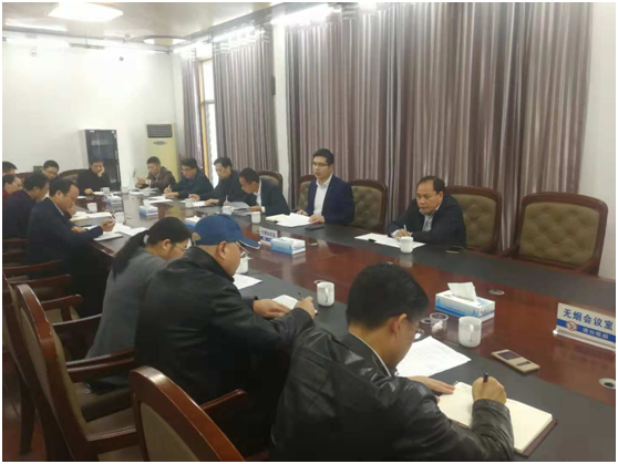 武挪强主持召开株洲县“产业项目建设年”活动领导小组推进会