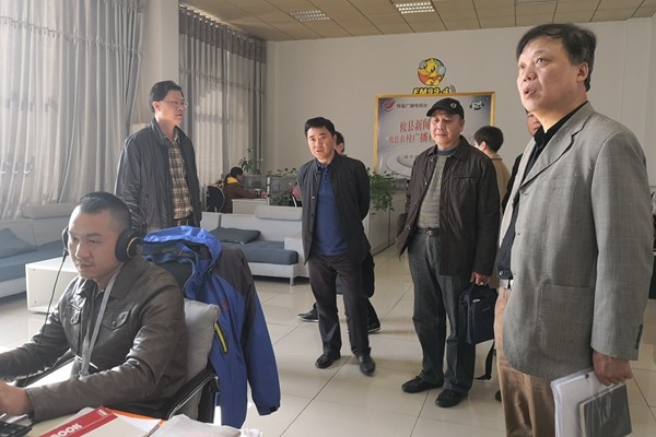 省广播电视局调研组来攸调研影视产业发展和广电工作