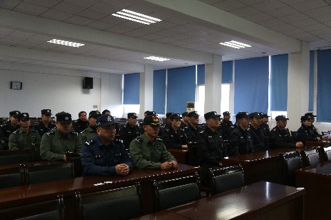 市局举行参加全省公安机关“大演练”比武集训动员大会