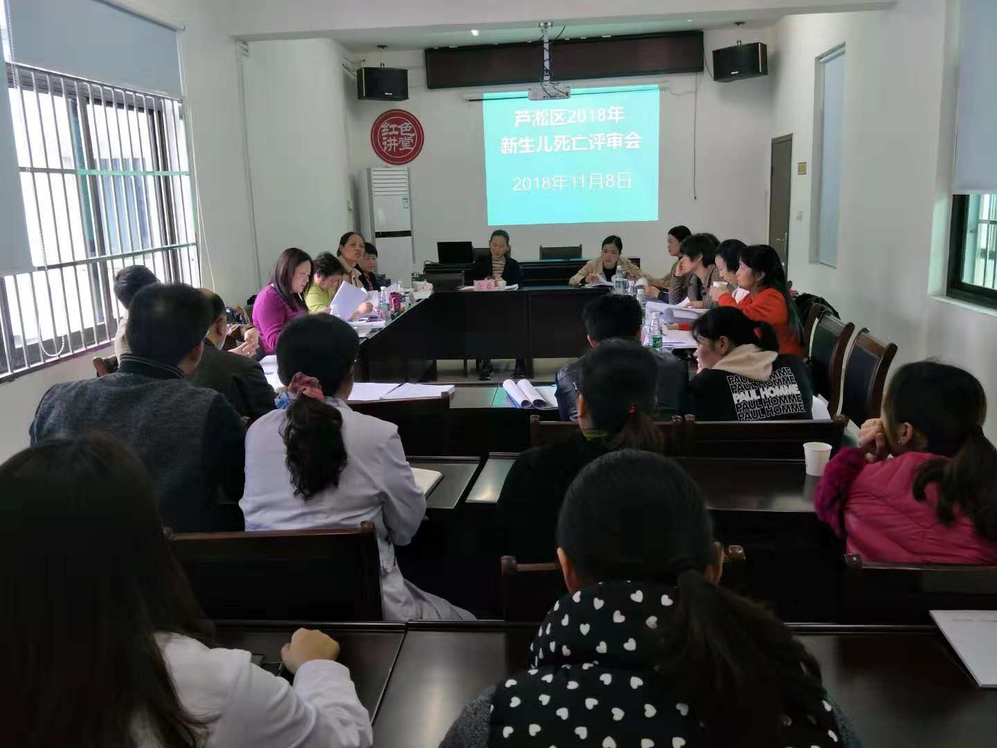 芦淞区开展妇幼健康服务工作评审会议