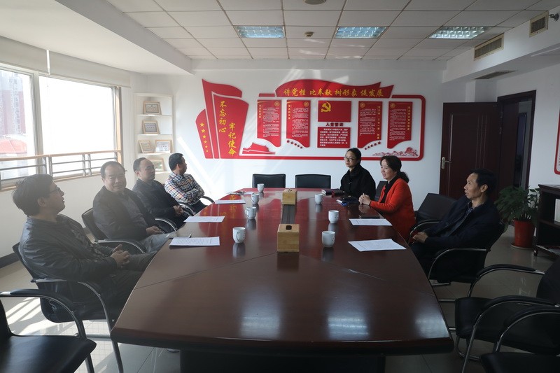 湖南省炎帝陵基金会办公室主任朱建军一行到我局学习交流机关文化建设