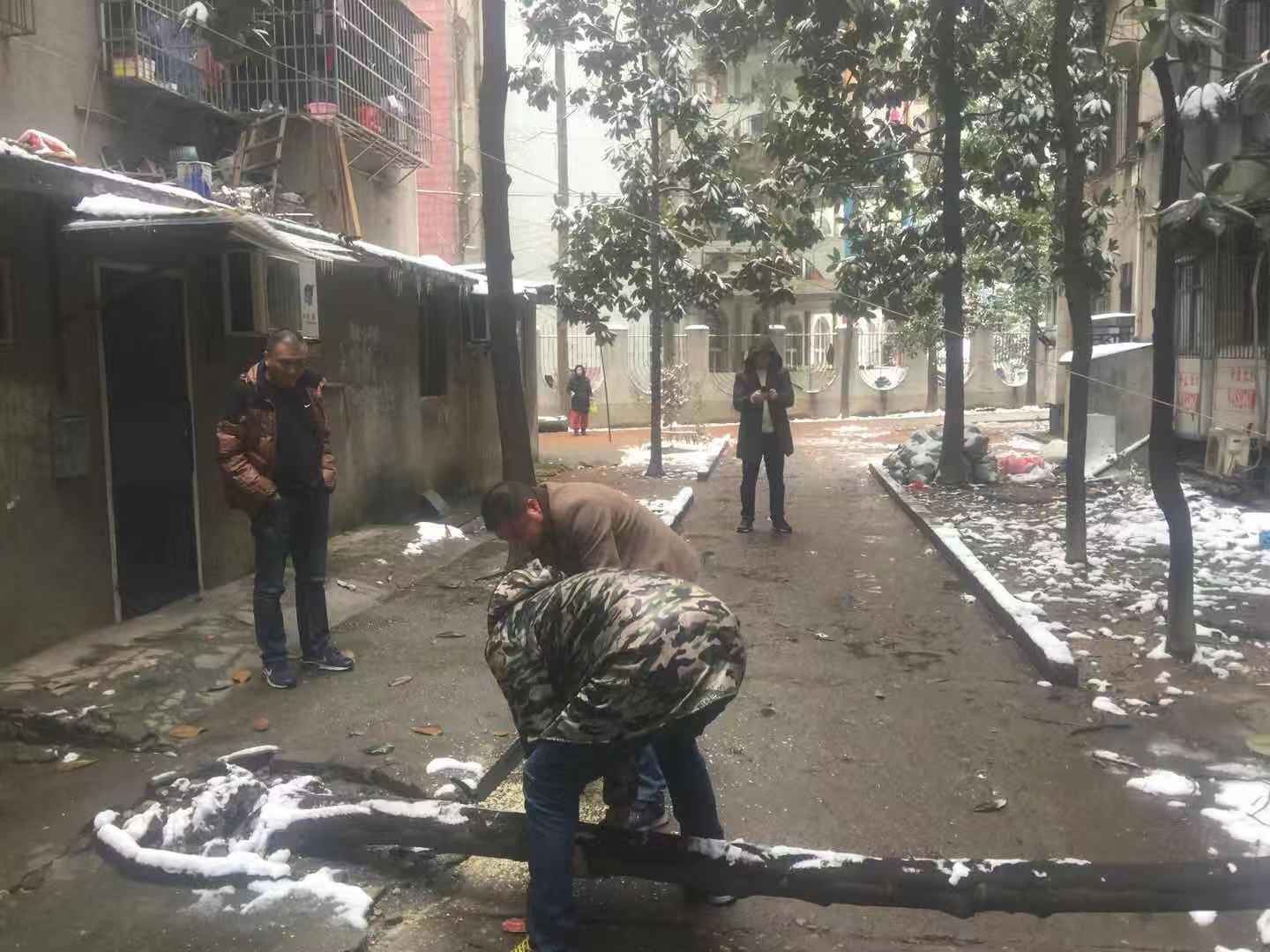 贺家土街道"三举措"，做好冰雪低温天气应对防范工作