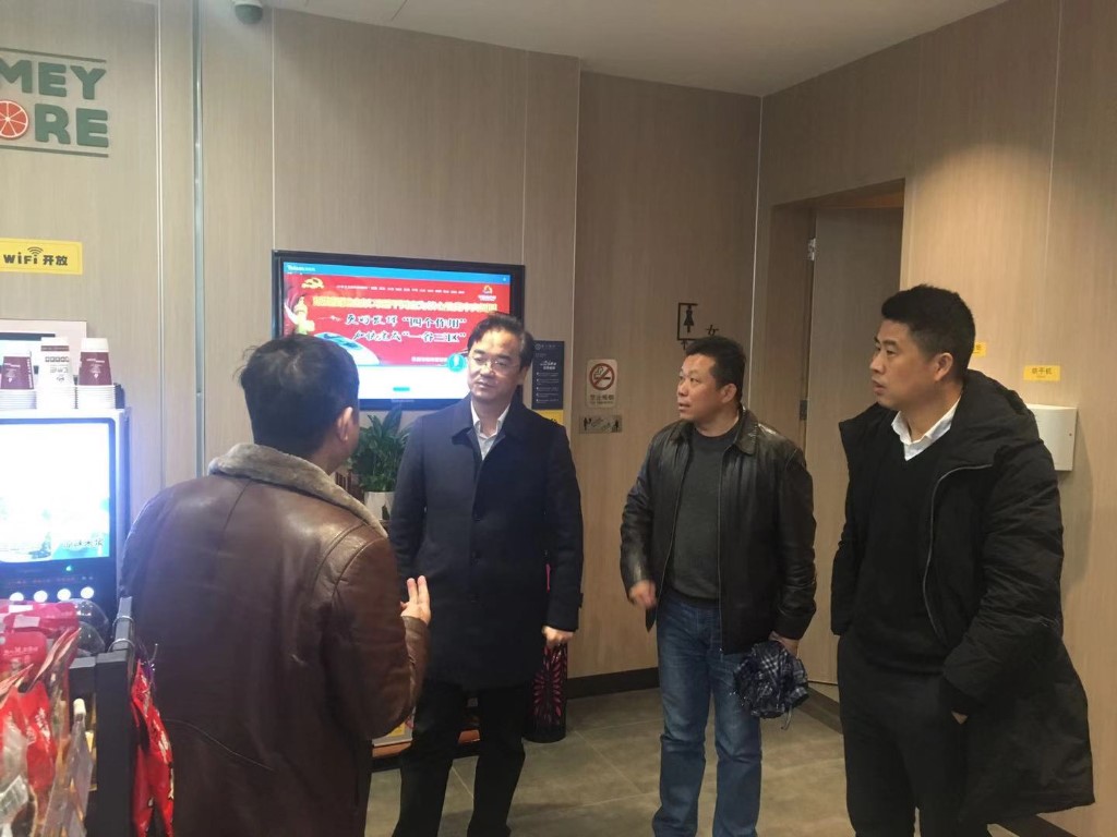 王利波到建宁驿站调研指导工作