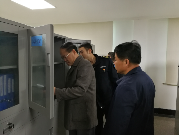 省卫健委综合监督处处长王兵来攸调研卫计监督执法工作
