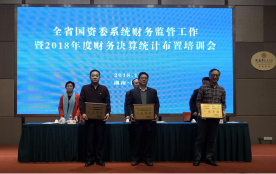 市国资委荣获全省市州国资委国有资产统计工作先进单位称号