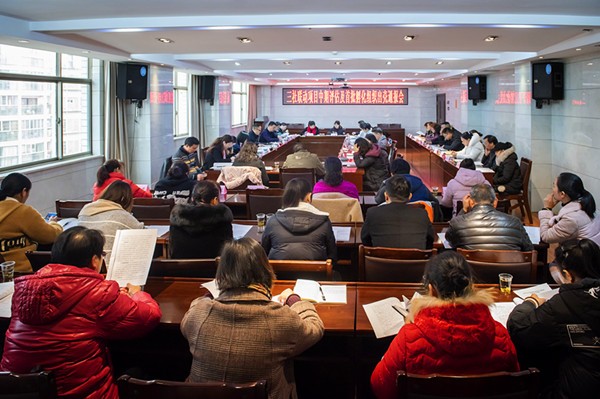 荷塘区召开三社联动项目中期评估及首批孵化组织出壳通报会议