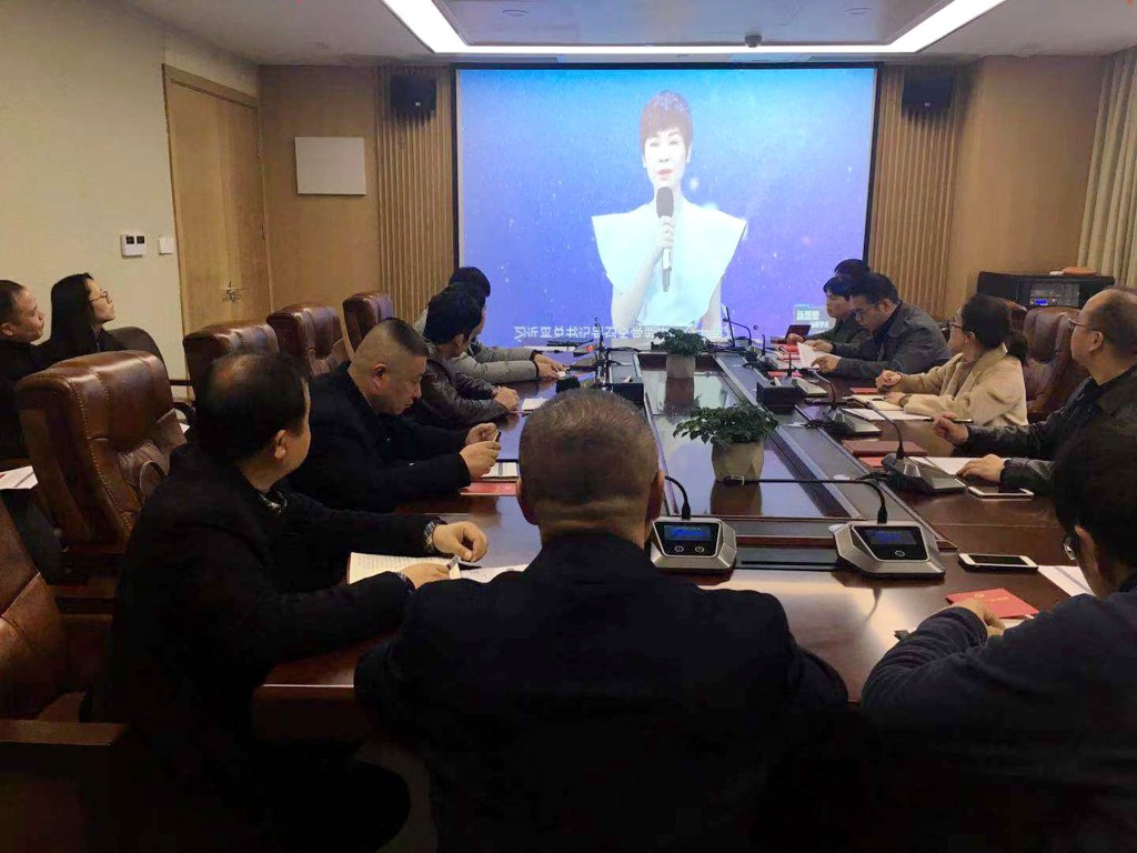 新芦淞集团党委组织学习观看《社会主义有点潮》专题片