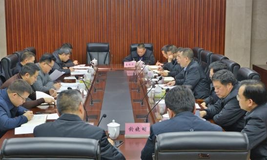 副市长谭可敏一行莅临水务集团调研