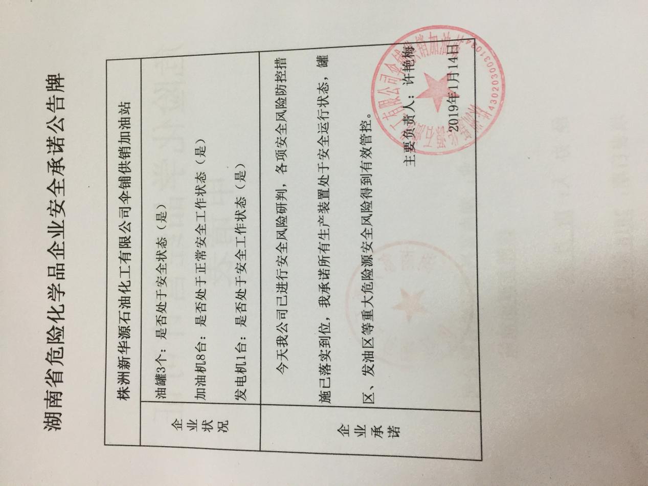 20190114安全承诺公告牌公示