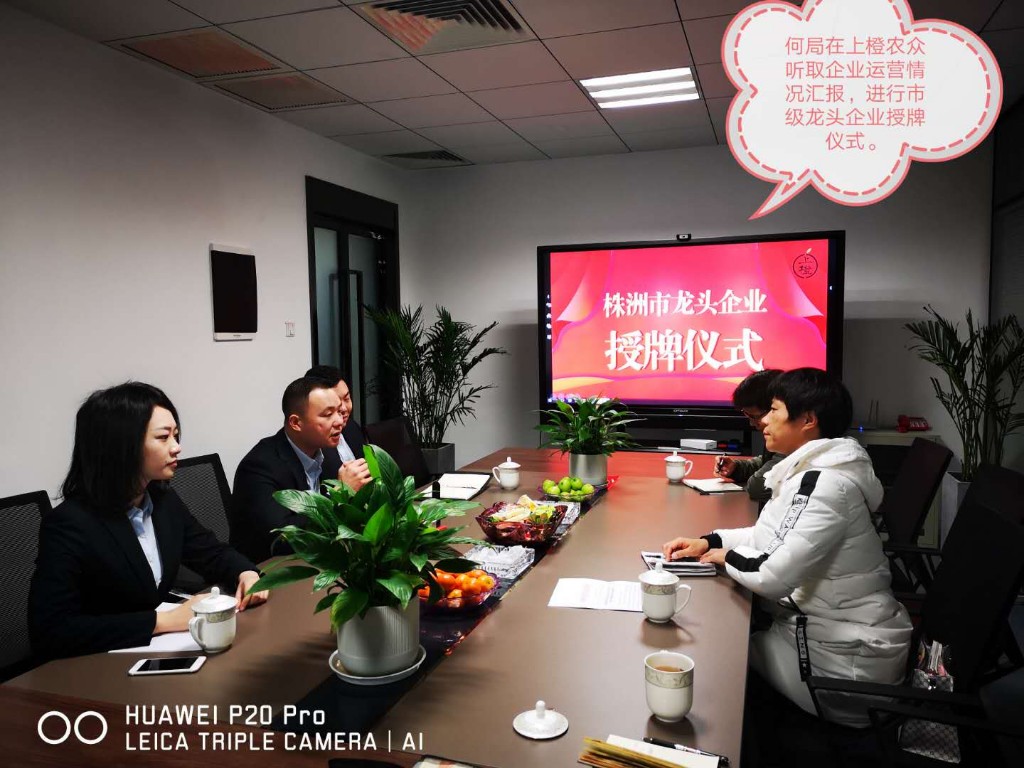 农头企业授牌引领农业产业新发展