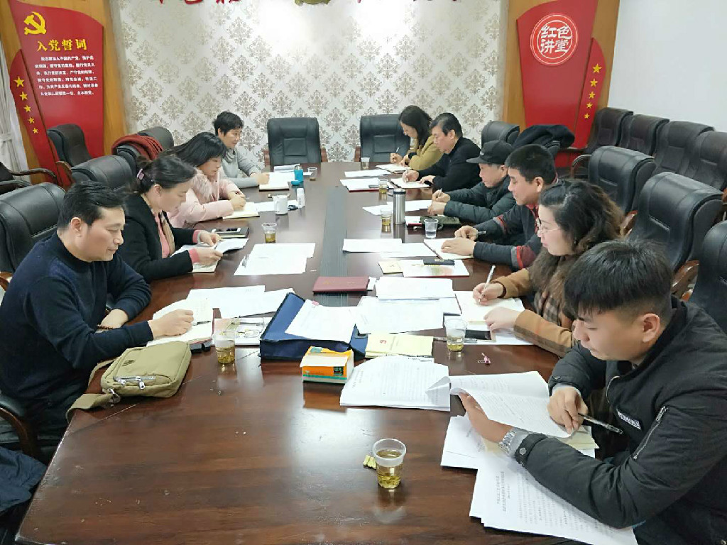 芦淞区总工会党支部召开2018年度组织生活会