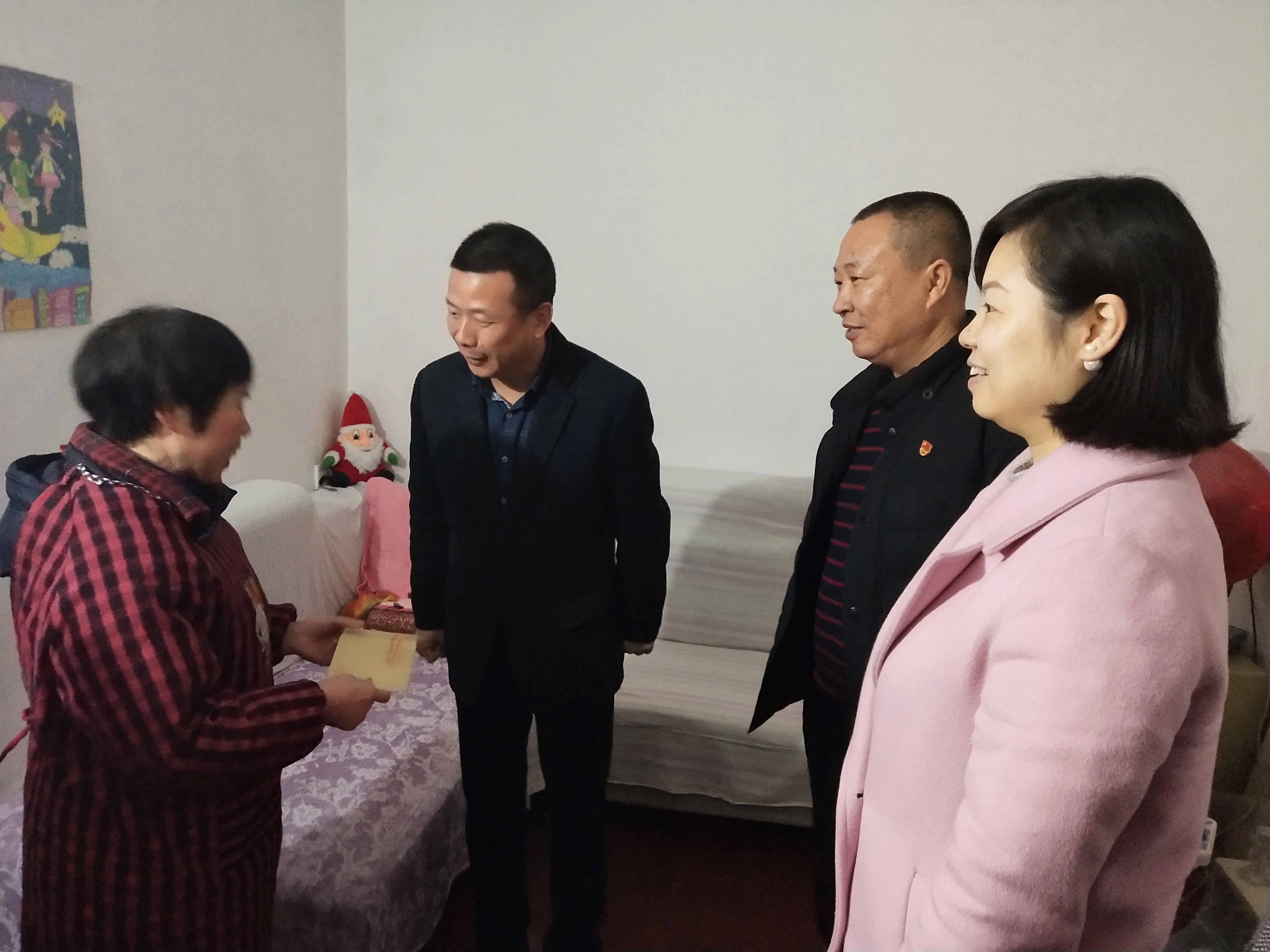 市卫计委副主任刘建军慰问芦淞区计生特殊家庭
