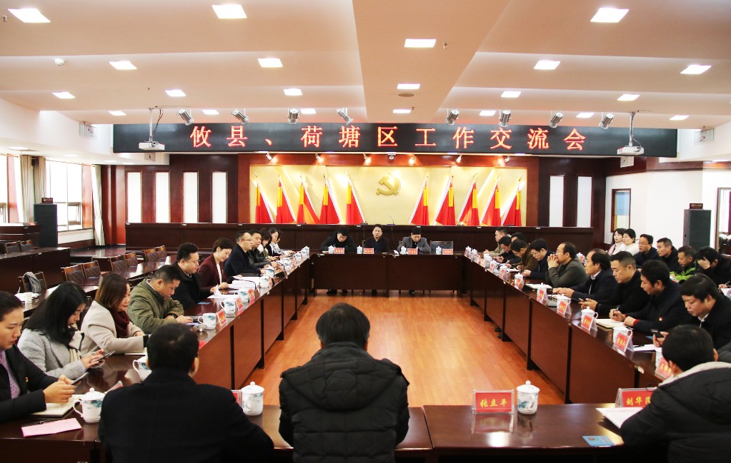 攸县党政代表团来荷塘区学习考察创新社会治理系列民生工作