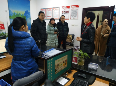市人社局一行来建设街道开展就业创业工作调研