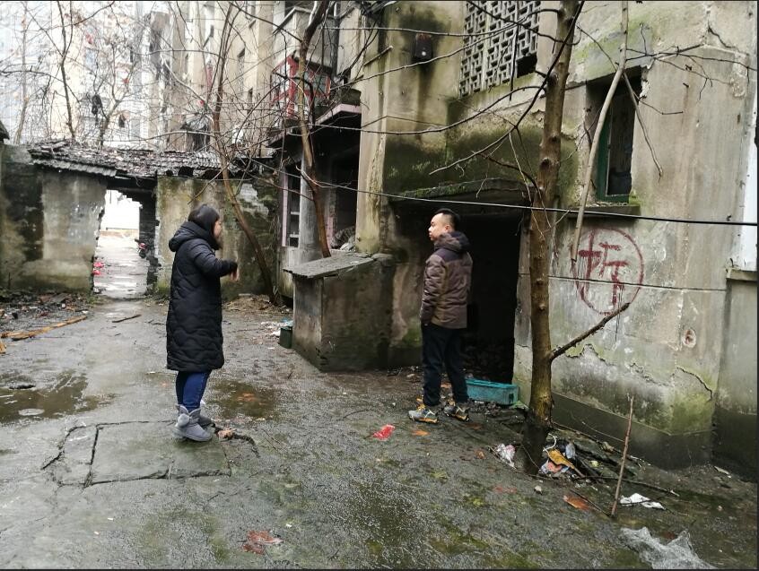 贺家土街道办事处开展“强执法、防事故”春节、两会期间棚改拆迁工地安全排查