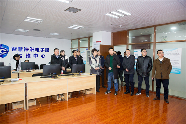 市委常委、副市长左琳调研“智慧株洲”项目建设情况