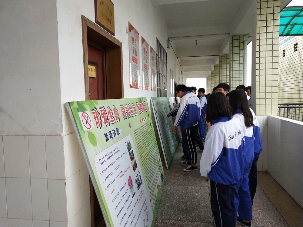手拉手阔别毒品,心连心造福社会——株洲市渌口区第一中学禁毒宣传教育活动