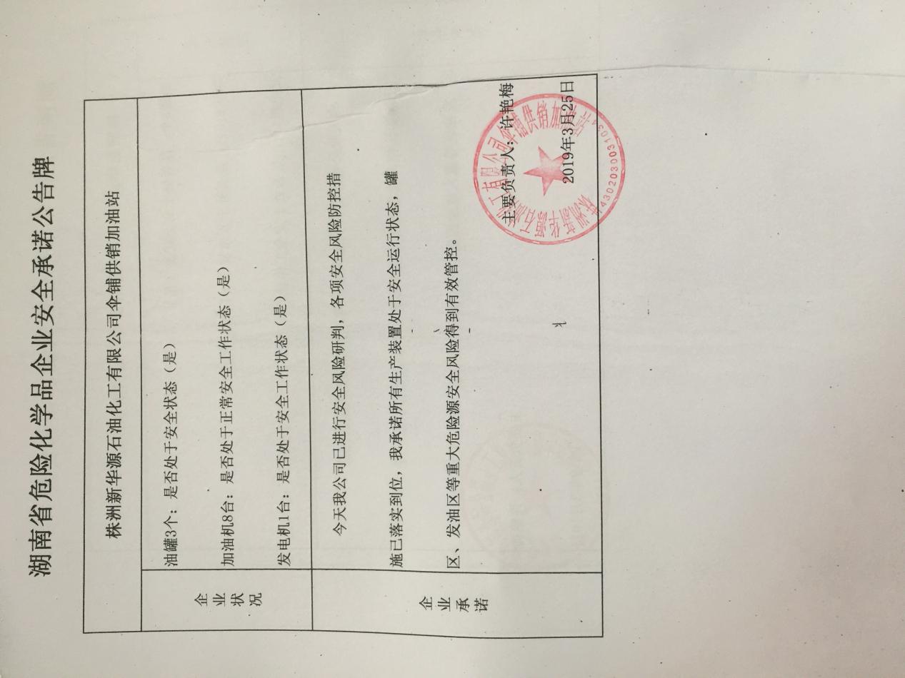 20190325安全承诺公告牌公示