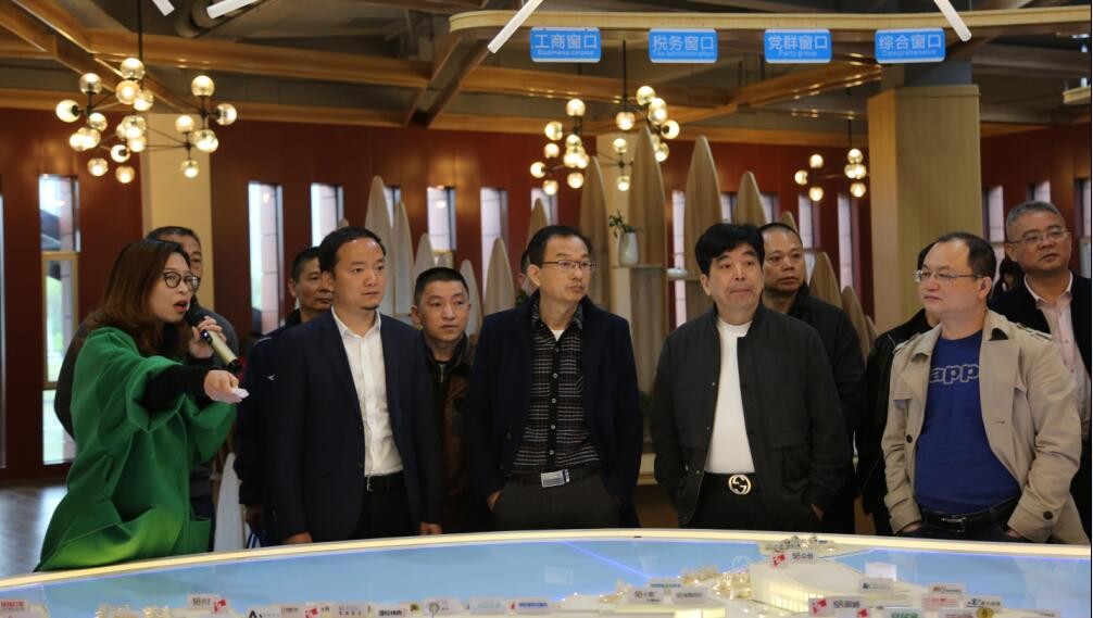 考察友好商会岳麓区工商联